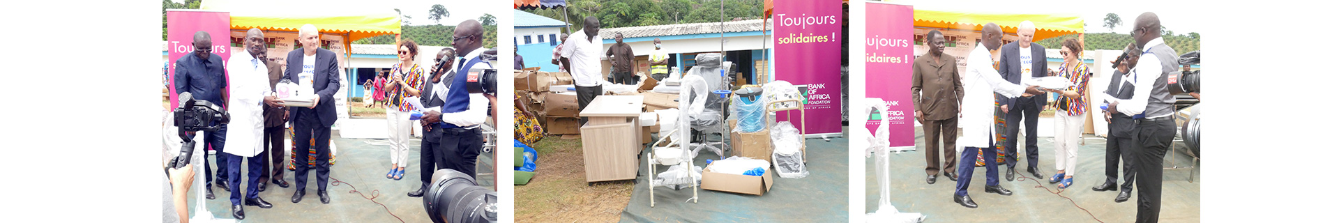 La Fondation BOA équipe le centre de santé d’Akounougbé